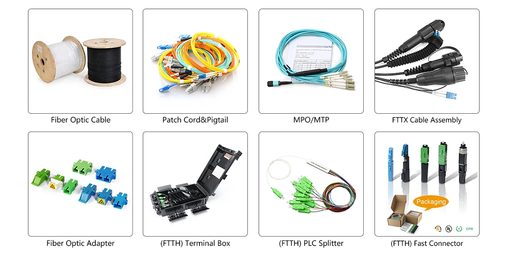 Sc/LC/FC/St/Mu/MTRJ/E2000/MPO Upc/APC Simplex/Duplex Singlemode Multimode Om1/Om2/Om3/Om4/Om5 2.0/3.0mm, 3meters Fiber Optic Patch Cord Cable