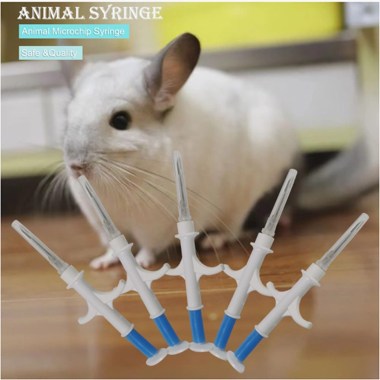 RFID Microchip Tag with Syringe for Animal Livestock Management