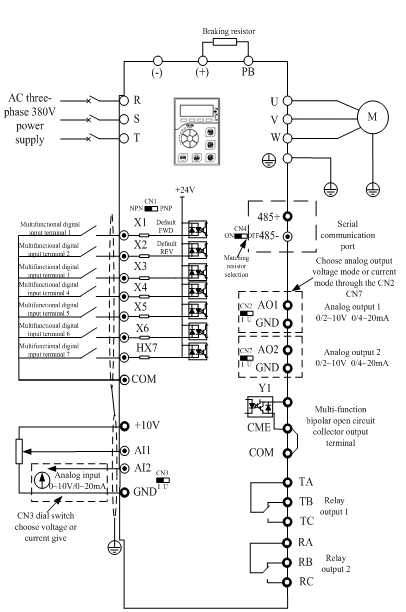 IGBT Infineon 2.2kw AC Variable Speed Drive